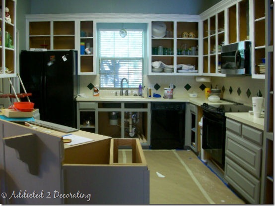j and a kitchen during